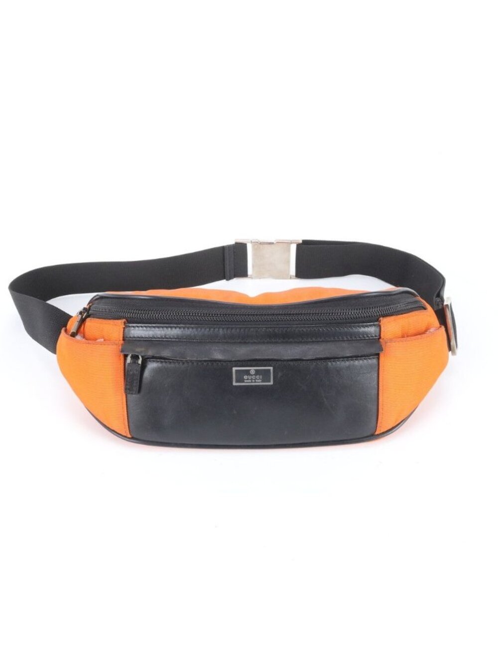 ★SOLD★ Gucci 018 Leather Belt Bag 2-Way Crossbody Body Waist Pouch Shoulder Tote - Picture 2 of 10